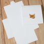 Smooth White NO Glue CD sleeve envelopes