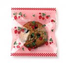 Pink Strawberry cellophane cookie bags sweets bags