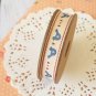 East of India Blue Birds homespun ribbon