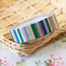 Colour Stripes fancy washi tape