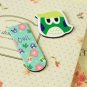 02 Cute Owl cartoon magnetic bookmark paper clips