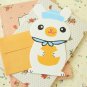 White Bunny cartoon animal shaped letter set