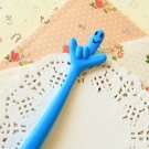 Blue Fingers cute cartoon ballpen