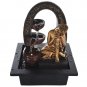 Home Decor Indoor Outdoor Decorative Water Drop Table Top Water Fountain (21cmX18cmX27cm)