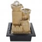 Home Decor Indoor Outdoor Decorative Water Drop Table Top Water Fountain (21cmX18cmX27cm)