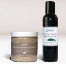 Organic and all Natural Skin Miricle! Moroccan Mask and Organic Argan Oil