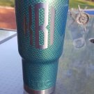 30 oz ozark trail tumbler light blue carbon fiber