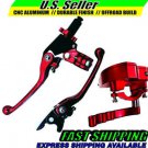Honda ATV Throttle & Lever Set Clutch Brake Red Sportrax TRX400EX 450R 300X 250X