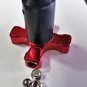 CNC CLUTCH CABLE PERCH ADJUSTER BOLT NUT  PMC Levers RED Yamaha Honda Suzuki