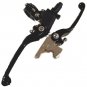 Yamaha ATV Lever Set Clutch Brake BLACK YFZ450 2007-2014 Raptor YFM700 2007-2014
