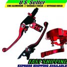 Suzuki ATV Throttle & Lever Set Clutch Brake RED LTZ400 LTR450 LTZ250 *NICE*