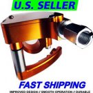 NEW - ATV THUMB THROTTLE CNC ALUMINUM GOLD YAMAHA ATV YFZ BANSHEE BLASTER WAR