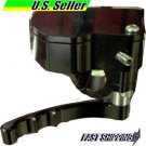ATV THUMB THROTTLE CNC ALUMINUM YAMAHA BLACK YFZ450 RAPTOR 250 350  WARRIOR