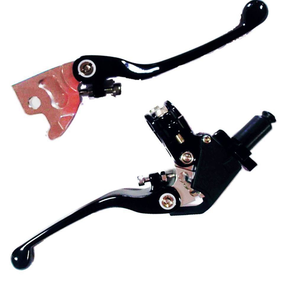 Lever Set Clutch Brake BLACK Yamaha ATV Banshee YFZ350 Raptor YFM350