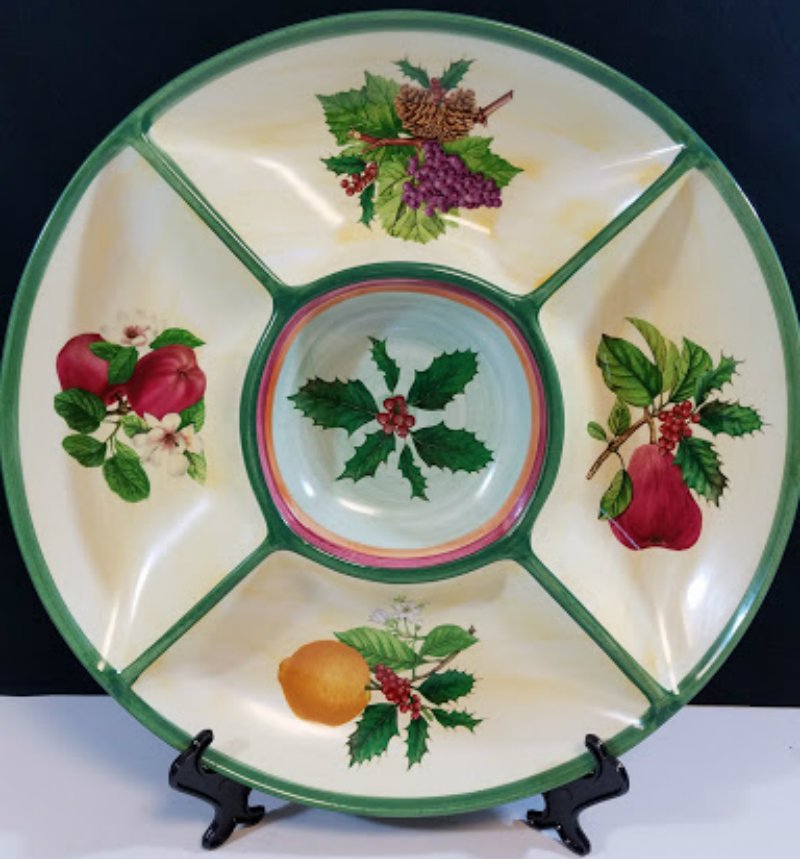 Villeroy & Boch 1748 French Noel Dip Bowl House and Garden Collection