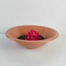 Anchor Hocking Japan Vegetable Bowl 10 3/4" Peach Pink Rose Anchor Hocking Japan Vegetable Bowl 10 3/4" Peach Pink Rose