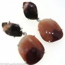 925 SOLID STERLING SILVER JASPER  GEMSTONE HANDMADE DANGLE EARRING