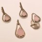 925 SOLID STERLING SILVER HANDMADE LAPIS GEMSTONE RING EARRING PENDANT SET