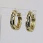 925 SILVER 0.15 NATURAL DIAMOND POLKI SKY BLUE ENAMELED HANDMADE STUD EARRING