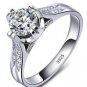 925 SILVER 1.10 CW NATURAL ROSE CUT DIAMOND STUDDED BEAUTIFUL SNAKE RING