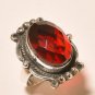 925 SOLID STERLING SILVER BLACK ONYX PEAR GEMSTONE HANDMADE RING US 9.5