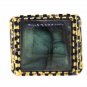 925 STERLING SILVER HANDMADE VINTAGE ESTATE RING LABRODRITE GEMSTONE SIZE US 11
