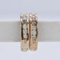 925 SILVER 0.15 CW NATURAL POLKI UNCUT DIAMOND ROUND HANDMADE STUD EARRING