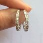 925 SILVER 0.15 CW NATURAL POLKI UNCUT DIAMOND ROUND HANDMADE STUD EARRING