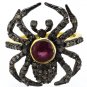 925 SILVER 0.62 CW SINGLE CUT DIAMOND 0.75 CW RUBY GEMSTONE HANDMADE RING SIZE 7