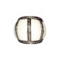 925 SILVER 0.15 CW PAVE DIAMOND HANDMADE EYE GEAR EYE GLASSES RING US 7.25
