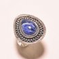 925 SOLID SILVER BRONZE HANDMADE TURKISH RING LABMADE AMETHYST CZ SIZE 7.25