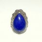 925 SOLID SILVER BRONZE HANDMADE TURKISH RING LABMADE AMETHYST CZ SIZE 7.25