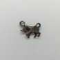 925 SILVER 0.25 CT NATURAL ROSE CUT DIAMONDS VINTAGE ANTIQUE HANDMADE FROG CHARM