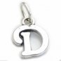 925 SILVER 0.19 CW DIAMOND ALPHABET ( G ) HANDMADE VINTAGE ANTIQUE CHARM PENDANT