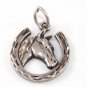 925 SILVER 0.19 CW DIAMOND ALPHABET ( G ) HANDMADE VINTAGE ANTIQUE CHARM PENDANT