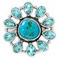 925 SOLID STERLING SILVER PERIDOT GEMSTONE HANDMADE RING US 10.25