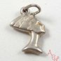 925 SILVER 0.10 CW DIAMOND ALPHABET ( T ) HANDMADE BEAUTIFUL CUTE CHARM PENDANT