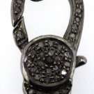 925 SILVER LOCK (BEAUTIFUL LOCK STUDDED WITH 0.99 CTS SINGLE CUT DIAMOND)