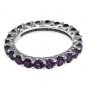925 SOLID SILVER BRONZE HANDMADE TURKISH RING LABMADE EMERALD RUBY CZ SIZE 8
