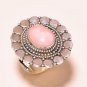 925 SOLID SILVER BRONZE HANDMADE TURKISH RING LABMADE EMERALD RUBY CZ SIZE 8