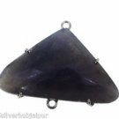 925 STERLING SILVER HANDMADE 19.10 CW BLUE SAPPHIRE NECKLACE CHAIN CONNECTOR