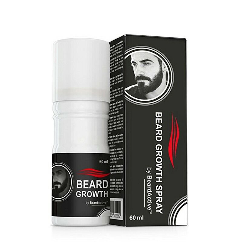 3 Days Beard Grow Spray Facial Hair Grower Natural Fast Beard Growth