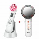 RF EMS LED Light Facial Massage Machine Wrinkles Removal + Ultrasonic Far
