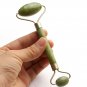 Facial Massage Roller Double Heads Jade Stone Face Lift Hands Body Skin