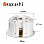 Oupushi Bluetooth Speaker 110V ABS Active Wall Speaker PA Sound System 6.5 Inch