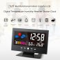 Digital Temperature Humidity Clock Thermometer Hygrometer Weather Station