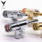 8pcs Hi-end YIVO Brass Copper Plated Gold or Rhodium Gun-type Audio Video
