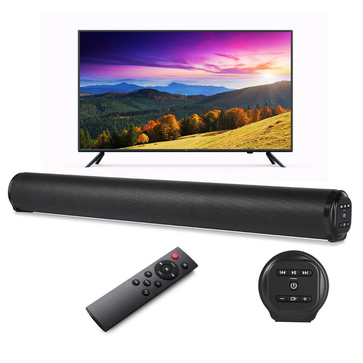 Portable Wireless Column Soundbar Sven Bluetooth Speaker Powerful 3D Music