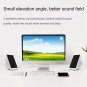 USB Wired Computer Speakers 2 Pieces PC Elevation Angle Horns for Laptop