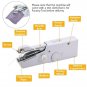 Mini Handheld Sewing Machine Portable Electrical Hand Sewing Machine